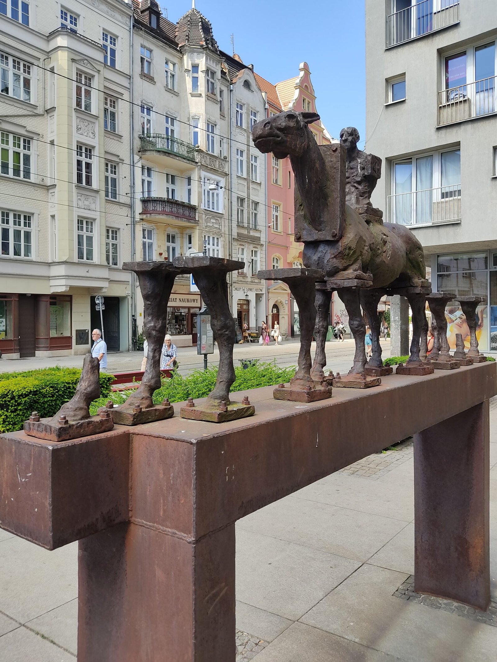 horse - artistic oddities in wrocław