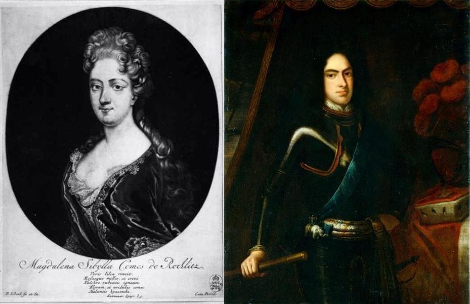 Augusto el Fuerte Dresde: 10 curiosidades del rey que rompía herraduras 2 Magdalena Sibila de Neitschütz y Juan Jorge IV de Sajonia